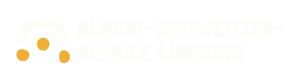 Logo Albert Schweitzer Schule weiß